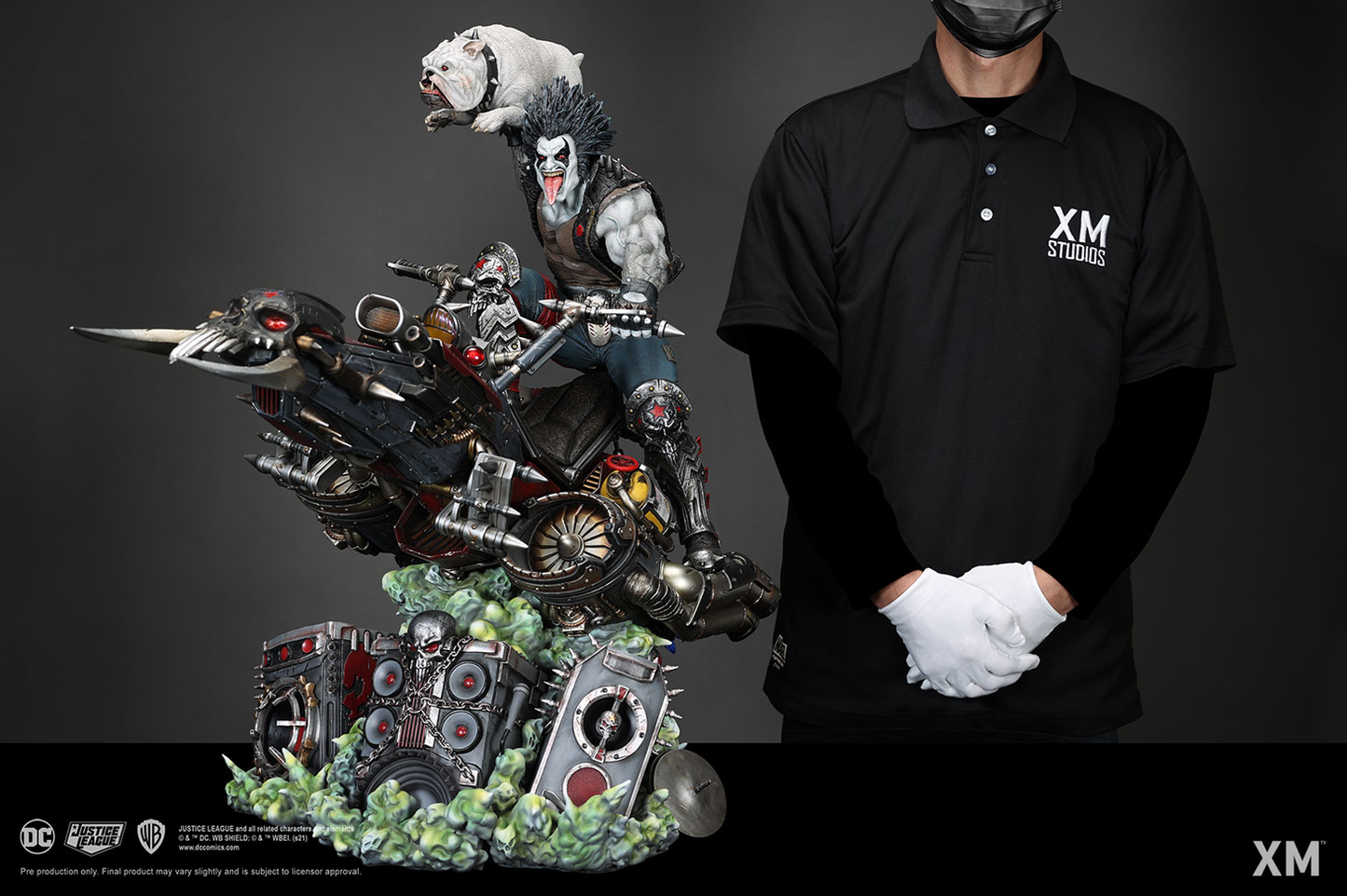 XM STUDIOS JUSTICE LEAGUE CLASSIC - LOBO 1/4 SCALE XM150001MSG - Anotoys Collectibles