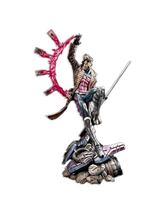 XM STUDIOS MARVEL COMICS GAMBIT 1/4 - Anotoys Collectibles
