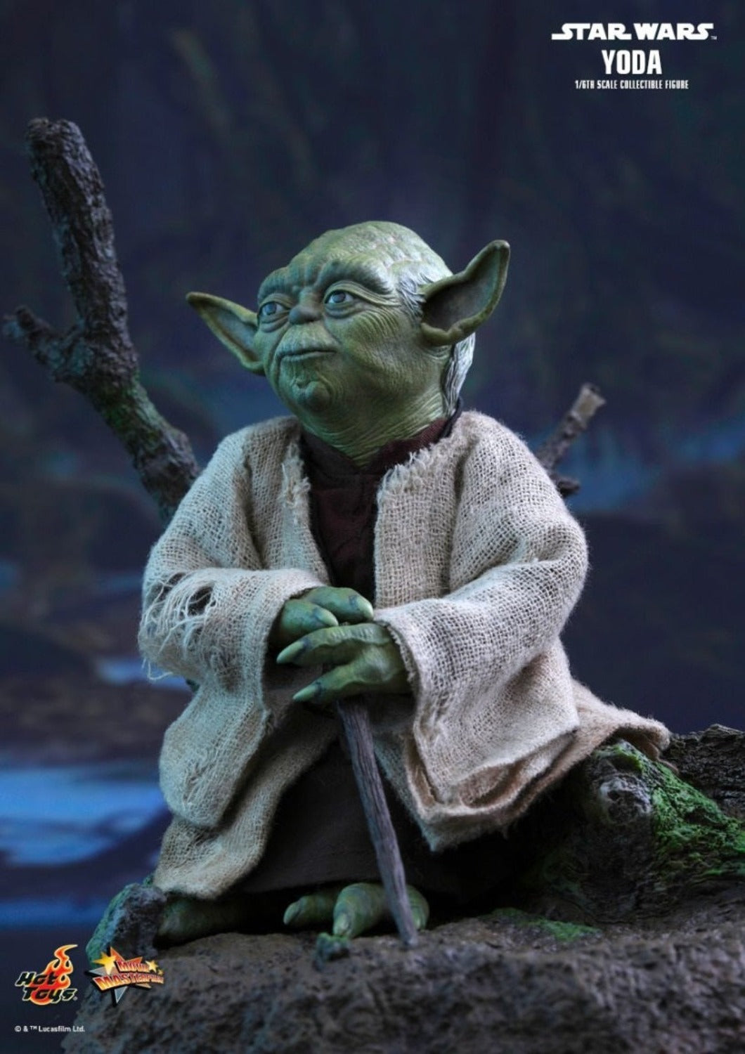 HOT TOYS STAR WARS: A NEW HOPE - YODA 1/6 MMS369 - Anotoys Collectibles