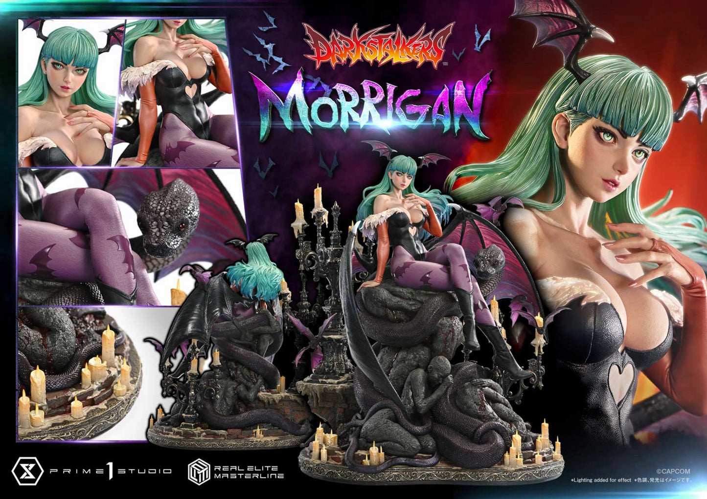 PRIME 1 STUDIO REAL ELITE MASTERLINE DARKSTALKERS MORRIGAN - REMDKS-01(PRE-ORDER)