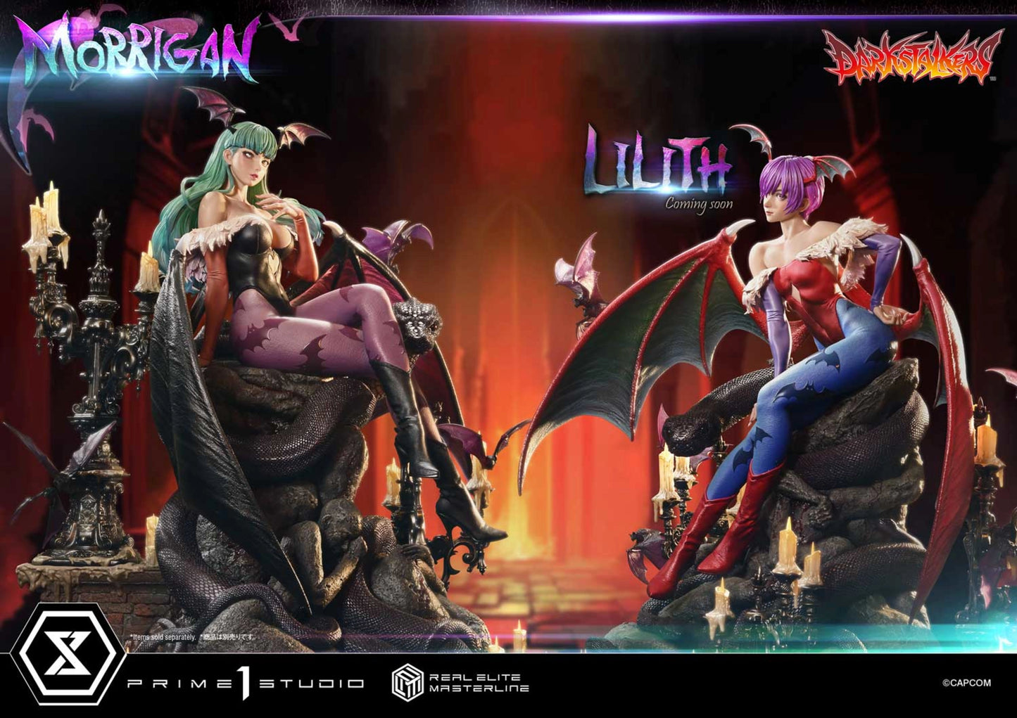 PRIME 1 STUDIO REAL ELITE MASTERLINE DARKSTALKERS MORRIGAN - REMDKS-01(PRE-ORDER)