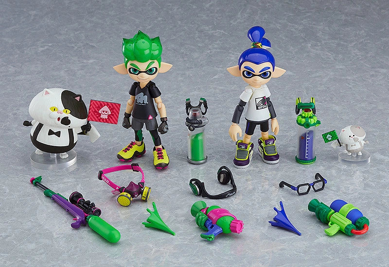 GOOD SMILE FIGMA SPLATOON BOY (462) - G90973 - Anotoys Collectibles
