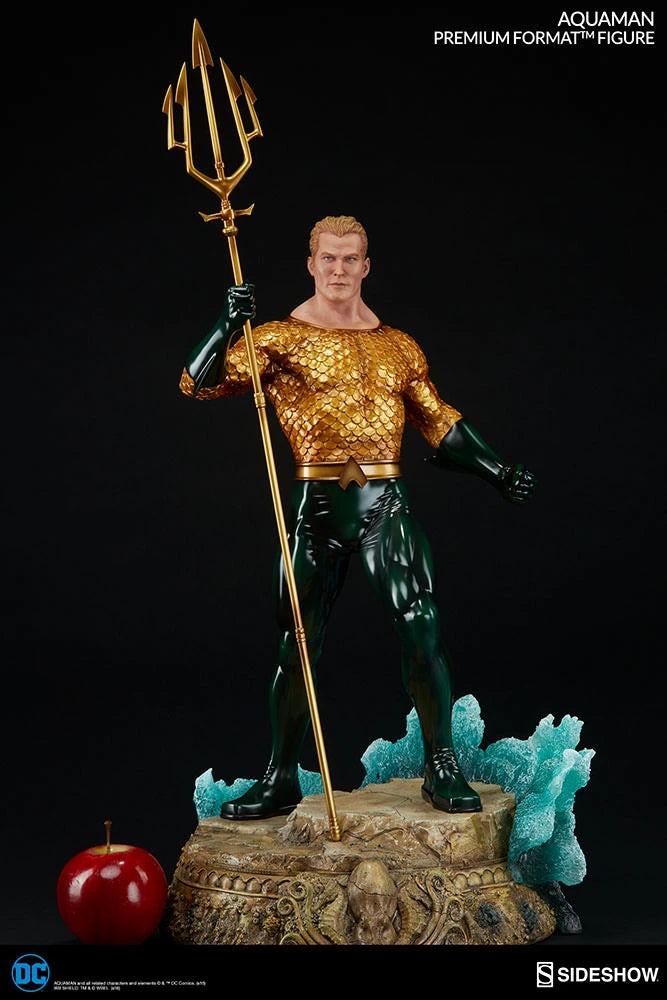 SIDESHOW DC AQUAMAN PREMIUM FORMAT 1/4 300218 - Anotoys Collectibles