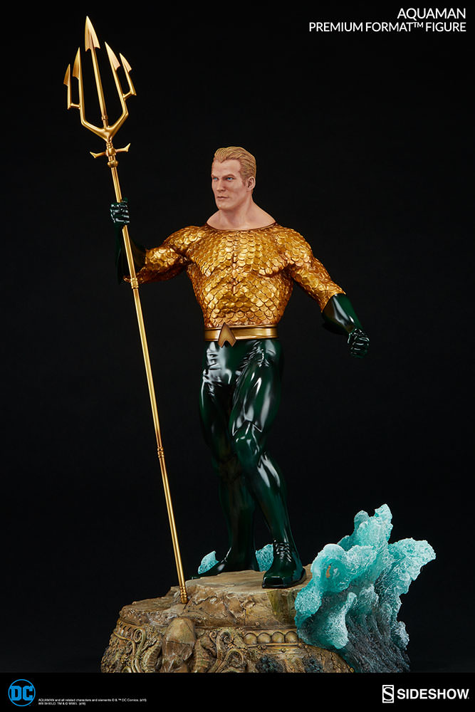 SIDESHOW DC AQUAMAN PREMIUM FORMAT 1/4 300218 - Anotoys Collectibles