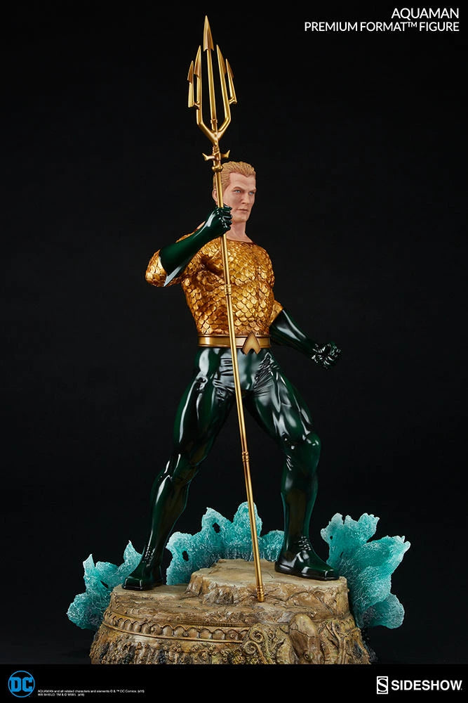 SIDESHOW DC AQUAMAN PREMIUM FORMAT 1/4 300218 - Anotoys Collectibles