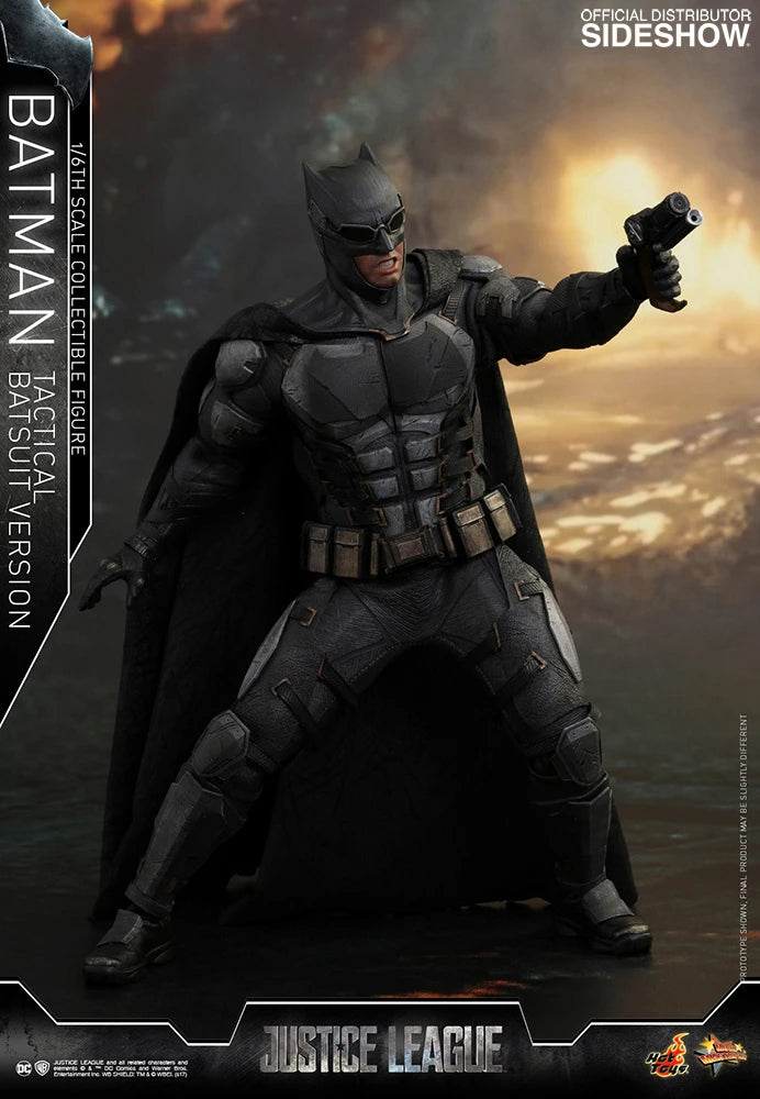 HOT TOYS DC JUSTICE LEAGUE BATMAN TACTICAL BATSUIT VERSION 1/6 MMS432 - Anotoys Collectibles