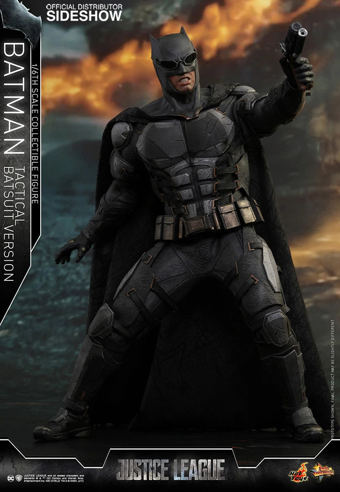 HOT TOYS DC JUSTICE LEAGUE BATMAN TACTICAL BATSUIT VERSION 1/6 MMS432 - Anotoys Collectibles