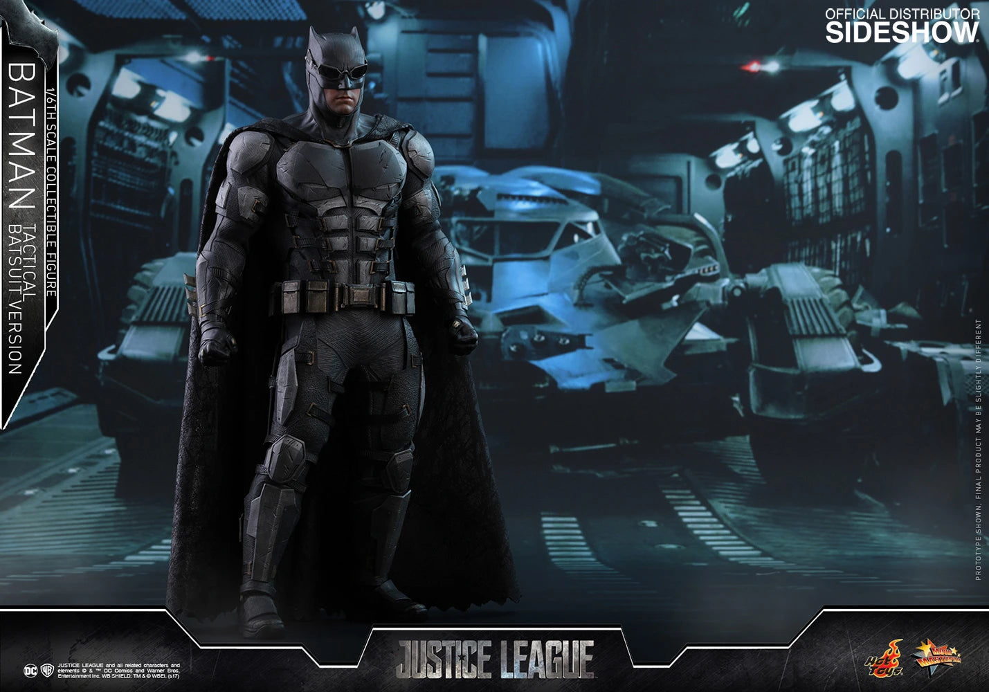 HOT TOYS DC JUSTICE LEAGUE BATMAN TACTICAL BATSUIT VERSION 1/6 MMS432 - Anotoys Collectibles