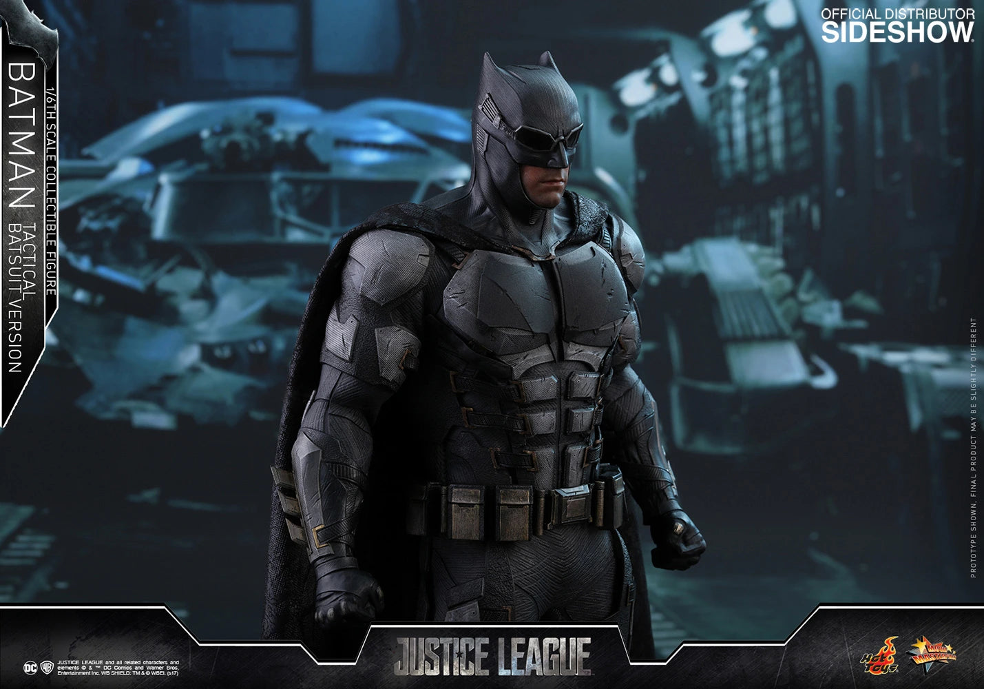HOT TOYS DC JUSTICE LEAGUE BATMAN TACTICAL BATSUIT VERSION 1/6 MMS432 - Anotoys Collectibles