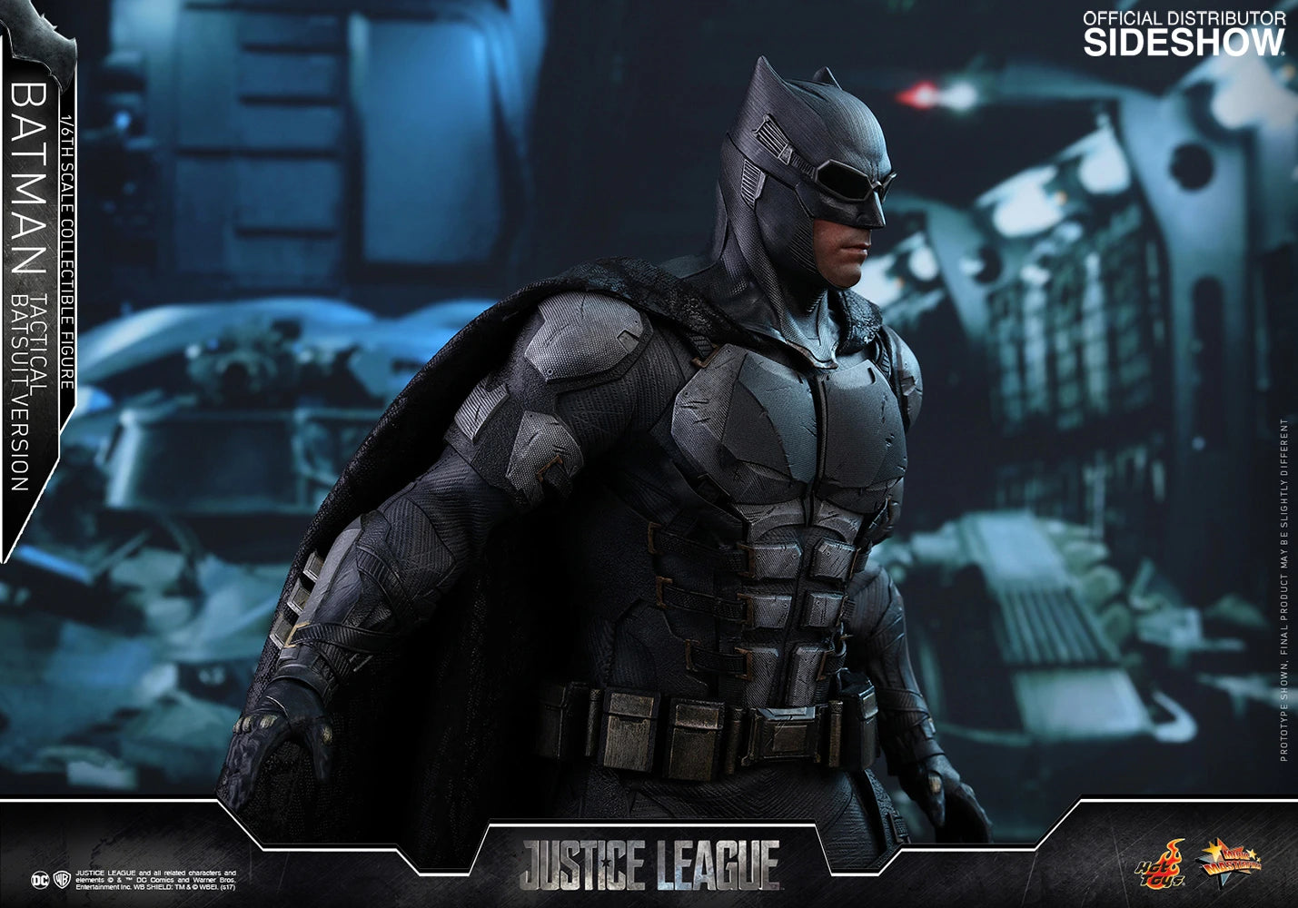 HOT TOYS DC JUSTICE LEAGUE BATMAN TACTICAL BATSUIT VERSION 1/6 MMS432 - Anotoys Collectibles