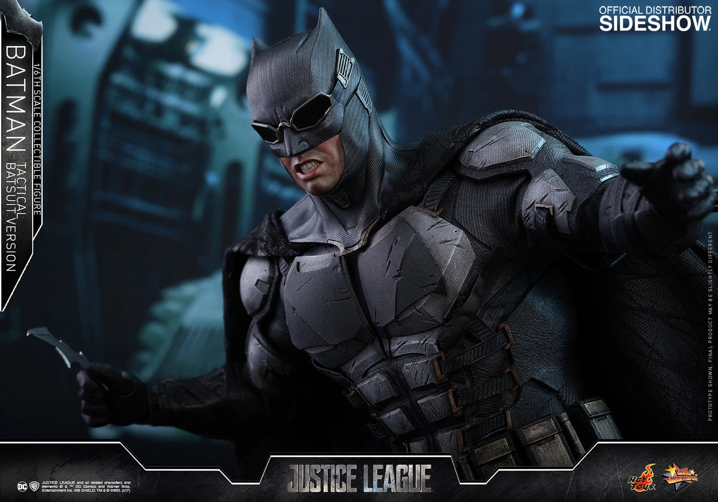 HOT TOYS DC JUSTICE LEAGUE BATMAN TACTICAL BATSUIT VERSION 1/6 MMS432 - Anotoys Collectibles