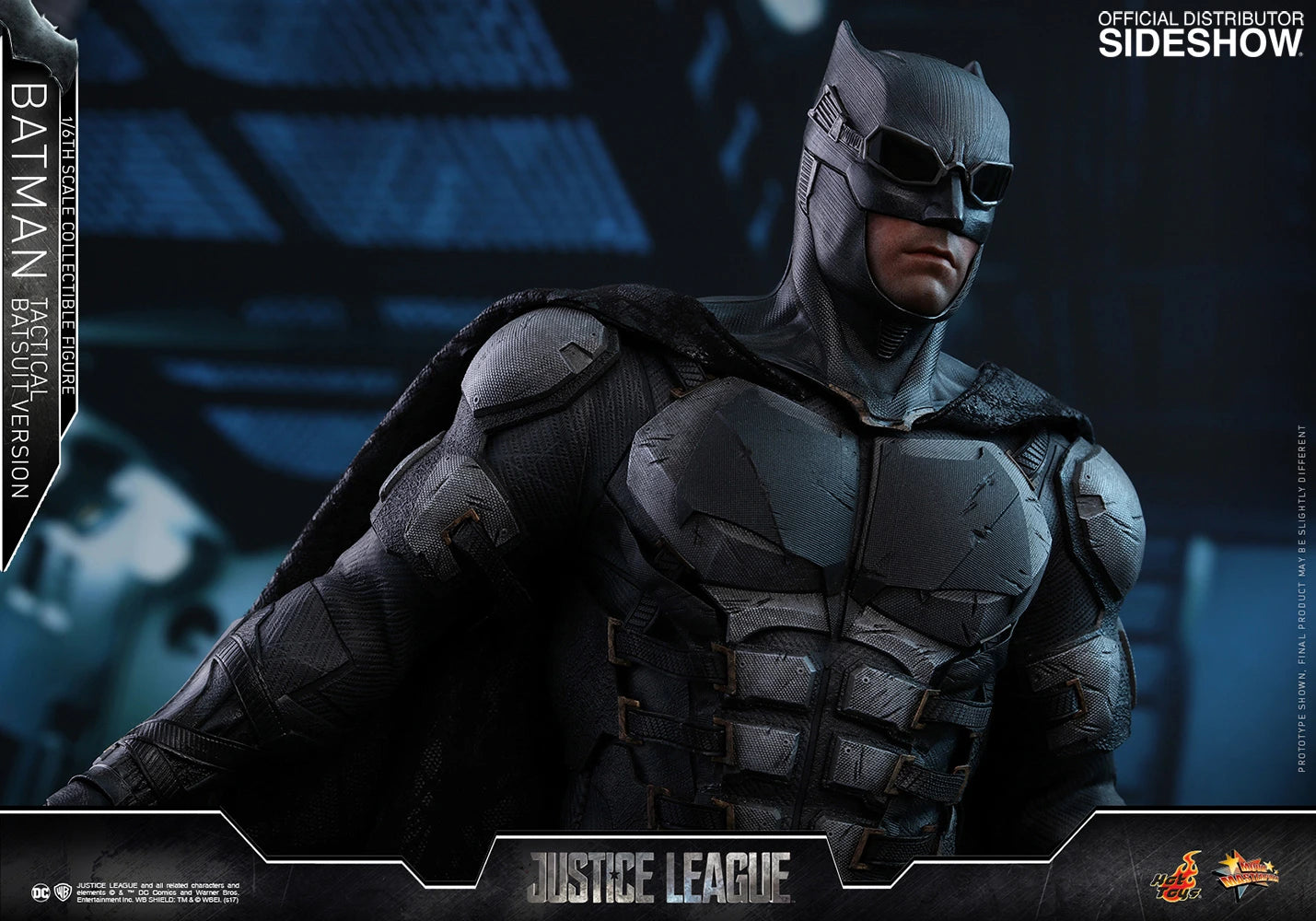 HOT TOYS DC JUSTICE LEAGUE BATMAN TACTICAL BATSUIT VERSION 1/6 MMS432 - Anotoys Collectibles