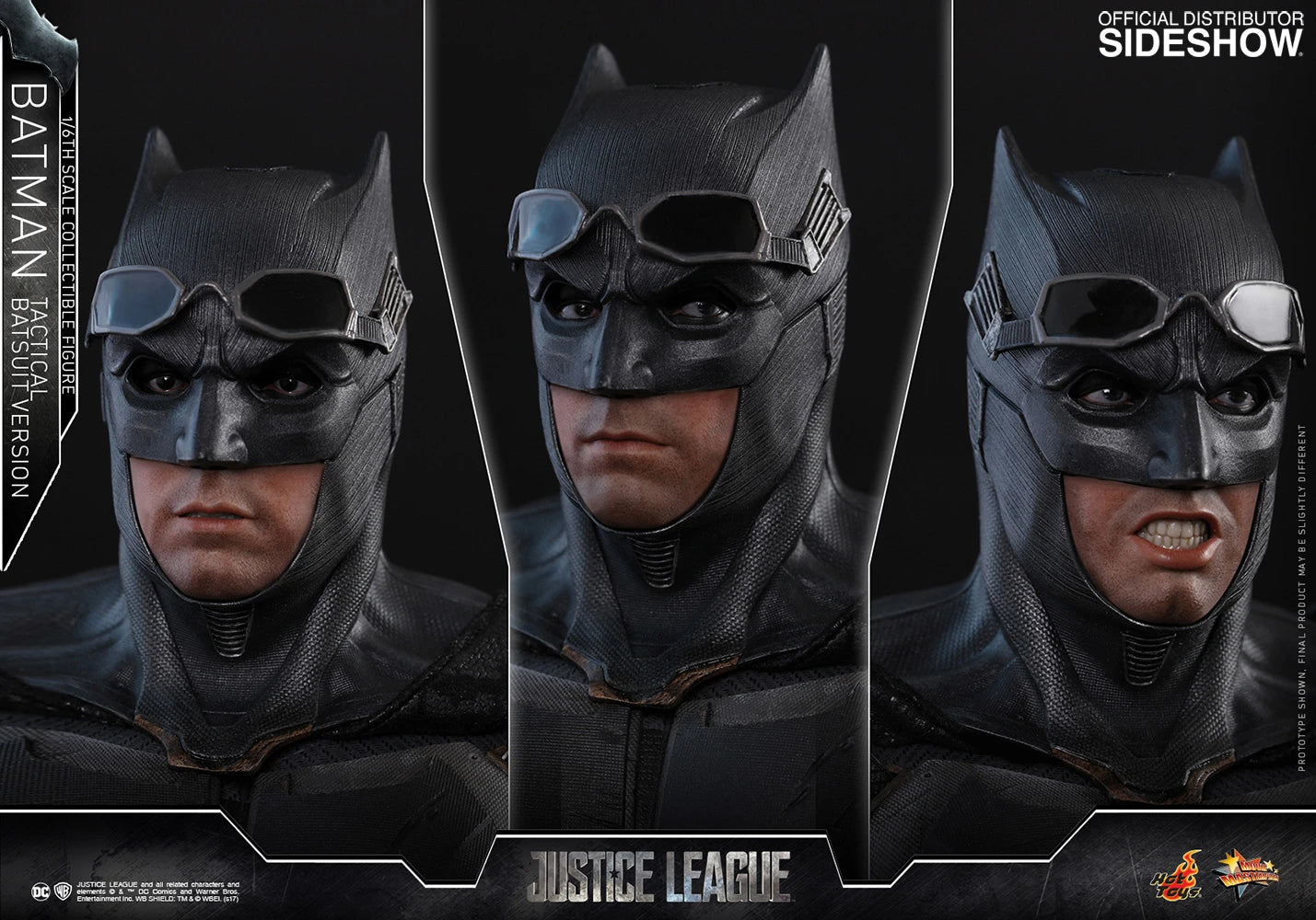HOT TOYS DC JUSTICE LEAGUE BATMAN TACTICAL BATSUIT VERSION 1/6 MMS432 - Anotoys Collectibles