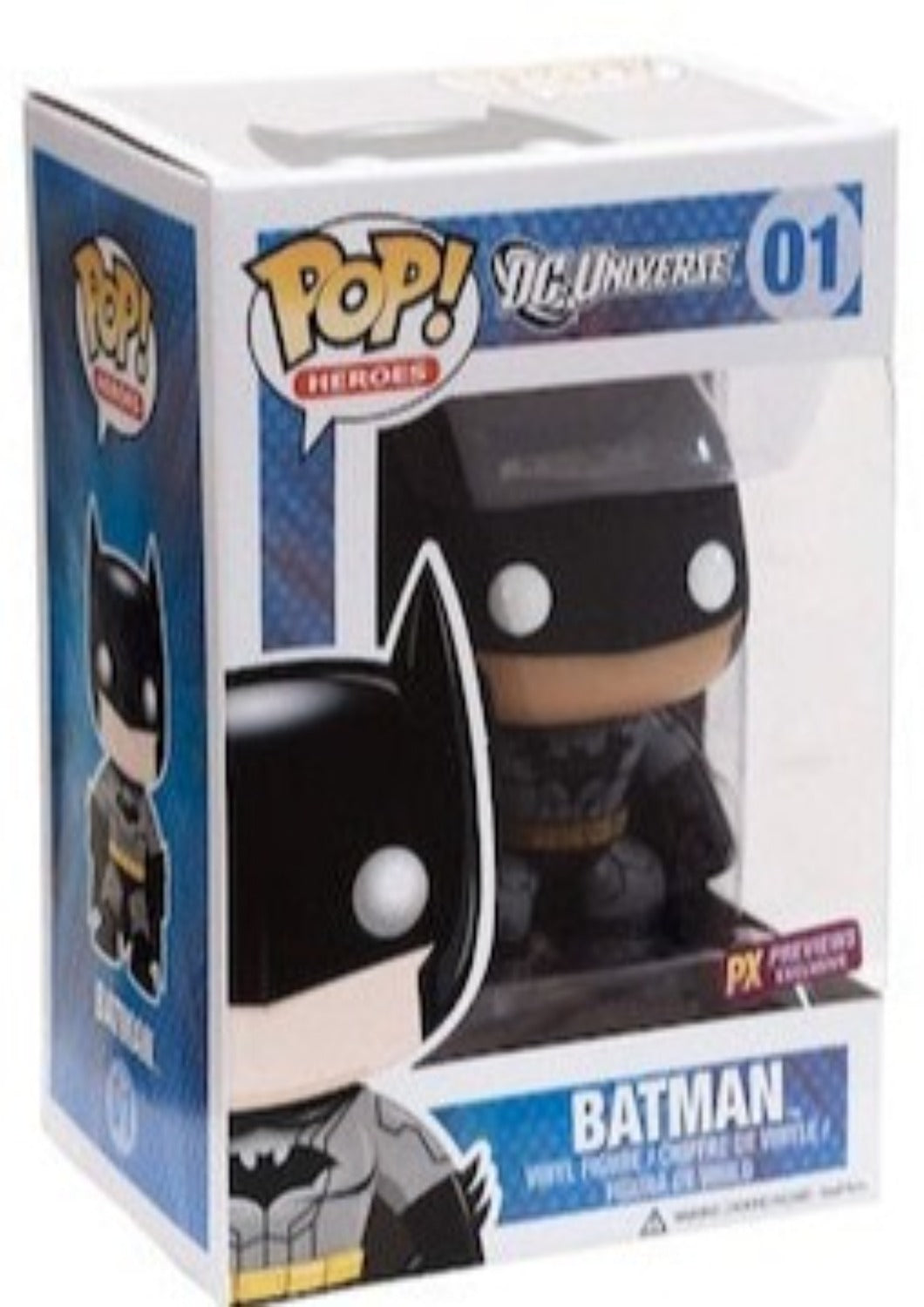 FUNKO POP! DC UNIVERSE PX EXCLUSIVE POP BATMAN VINYL FIGURE #01 - Anotoys Collectibles