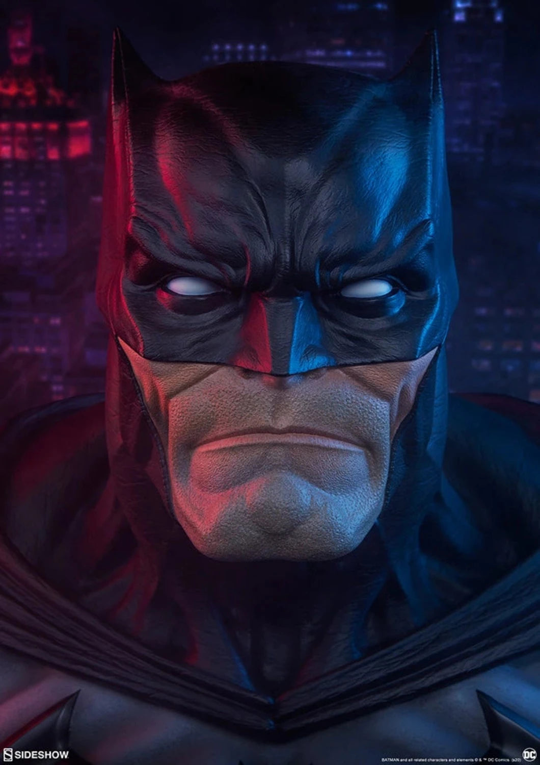 SIDESHOW DC BATMAN LIFE SIZE BUST - 400205 - Anotoys Collectibles