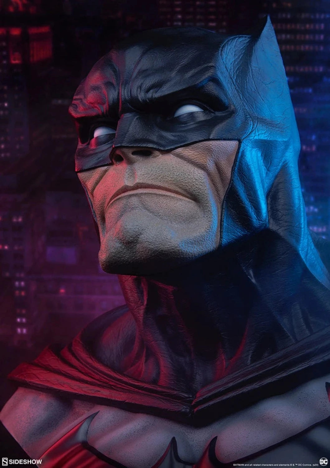 SIDESHOW DC BATMAN LIFE SIZE BUST - 400205 - Anotoys Collectibles
