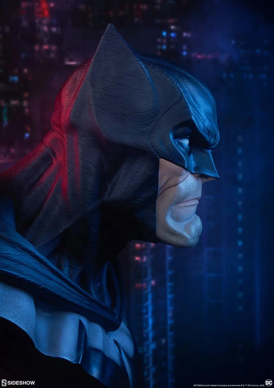 SIDESHOW DC BATMAN LIFE SIZE BUST - 400205 - Anotoys Collectibles
