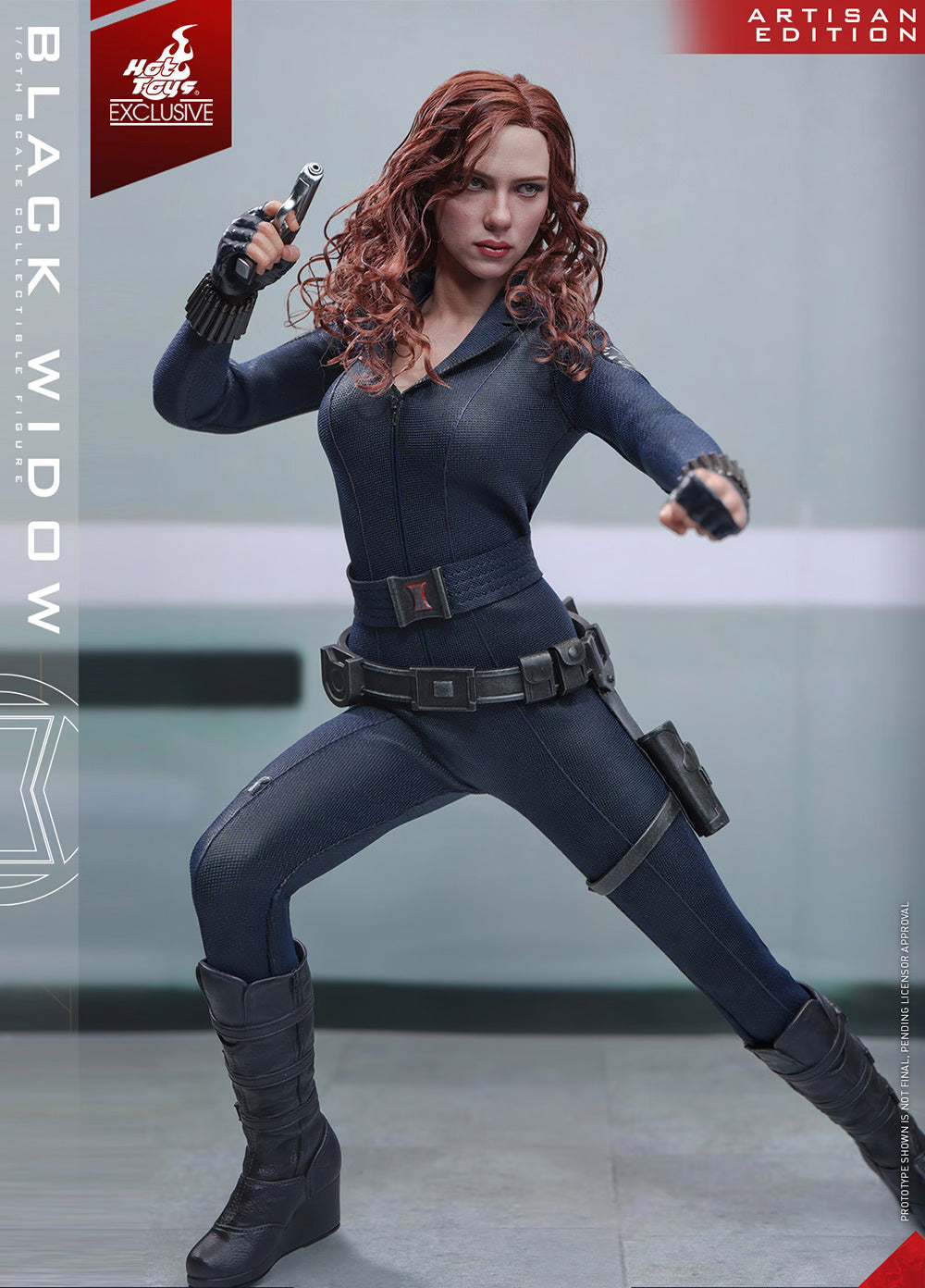 HOT TOYS MARVEL’S IRON MAN 2 - 1/6TH SCALE BLACK WIDOW (ARTISAN EDITION) (SPECIAL EDITION) - MMS757AEB - Anotoys Collectibles