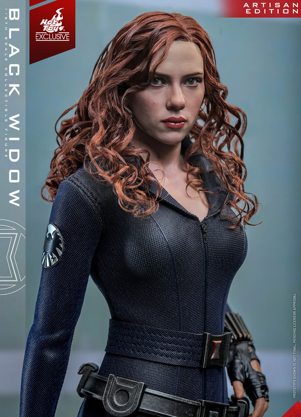 HOT TOYS MARVEL’S IRON MAN 2 - 1/6TH SCALE BLACK WIDOW (ARTISAN EDITION) (SPECIAL EDITION) - MMS757AEB - Anotoys Collectibles