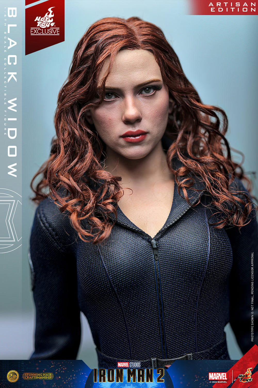 HOT TOYS MARVEL’S IRON MAN 2 - 1/6TH SCALE BLACK WIDOW (ARTISAN EDITION) (SPECIAL EDITION) - MMS757AEB - Anotoys Collectibles