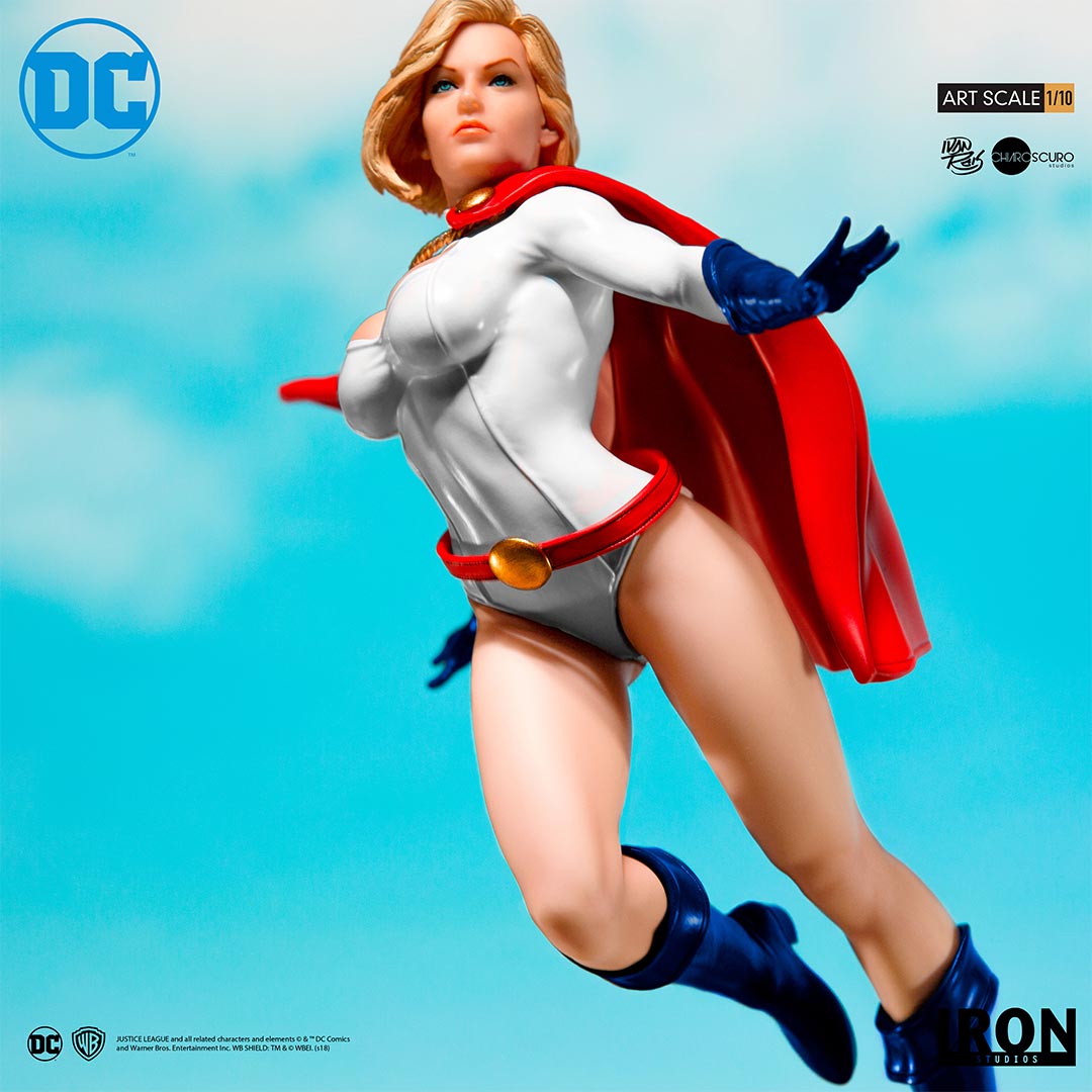 IRON STUDIO POWER GIRL ART SCALE DC COMICS BY IVAN REIS 1/10 SCALE - DCCDCG16819-10 - Anotoys Collectibles