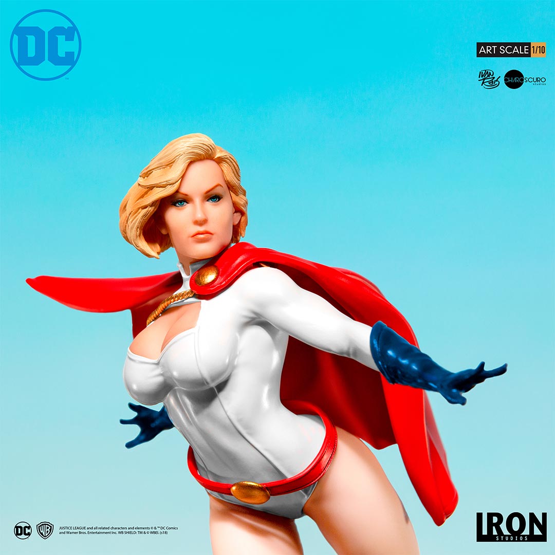IRON STUDIO POWER GIRL ART SCALE DC COMICS BY IVAN REIS 1/10 SCALE - DCCDCG16819-10 - Anotoys Collectibles