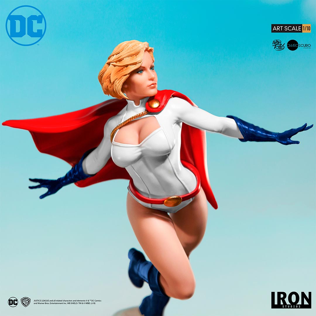 IRON STUDIO POWER GIRL ART SCALE DC COMICS BY IVAN REIS 1/10 SCALE - DCCDCG16819-10 - Anotoys Collectibles