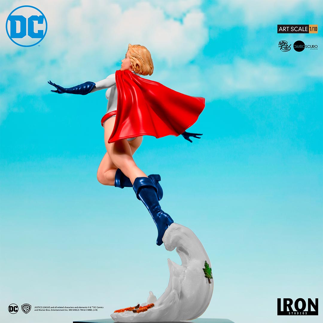IRON STUDIO POWER GIRL ART SCALE DC COMICS BY IVAN REIS 1/10 SCALE - DCCDCG16819-10 - Anotoys Collectibles