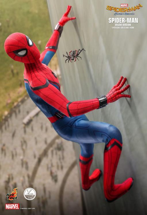 HOT TOYS SPIDERMAN: HOMECOMING SPIDERMAN (DELUXE VERSION) 1/4 QS015 - Anotoys Collectibles