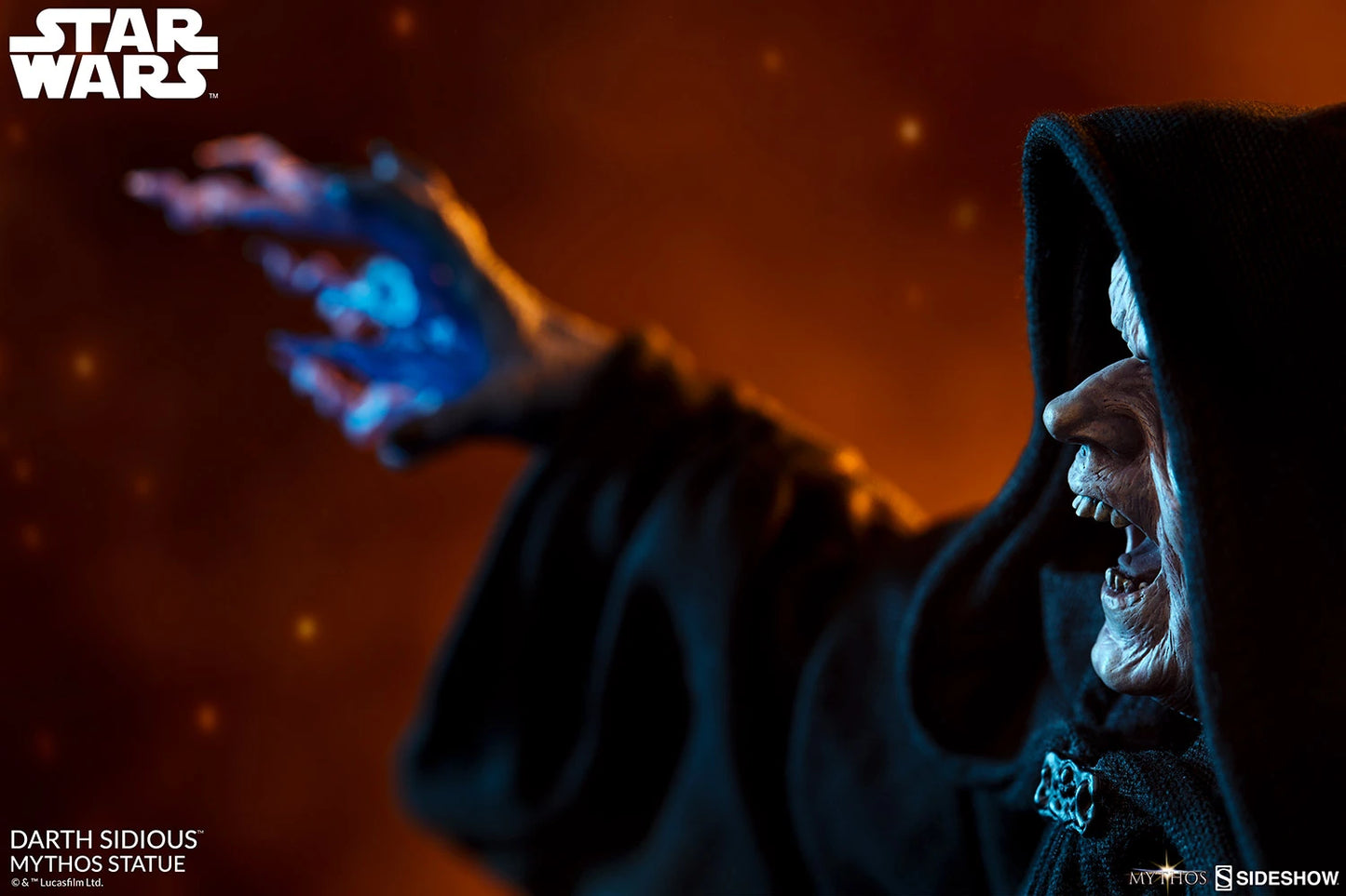 SIDESHOW DARTH SIDIOUS MYTHOS 300707 - Anotoys Collectibles