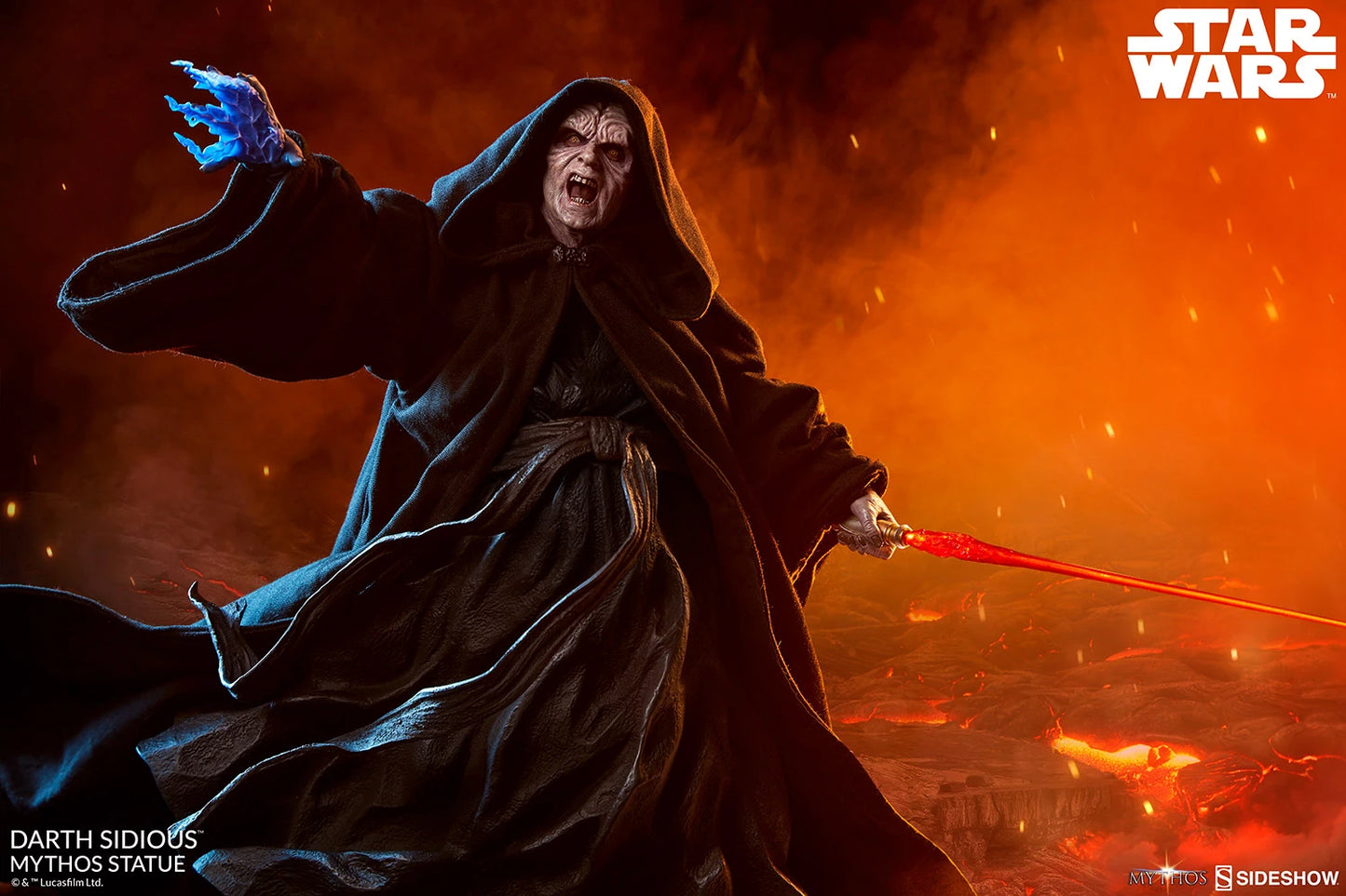 SIDESHOW DARTH SIDIOUS MYTHOS 300707 - Anotoys Collectibles
