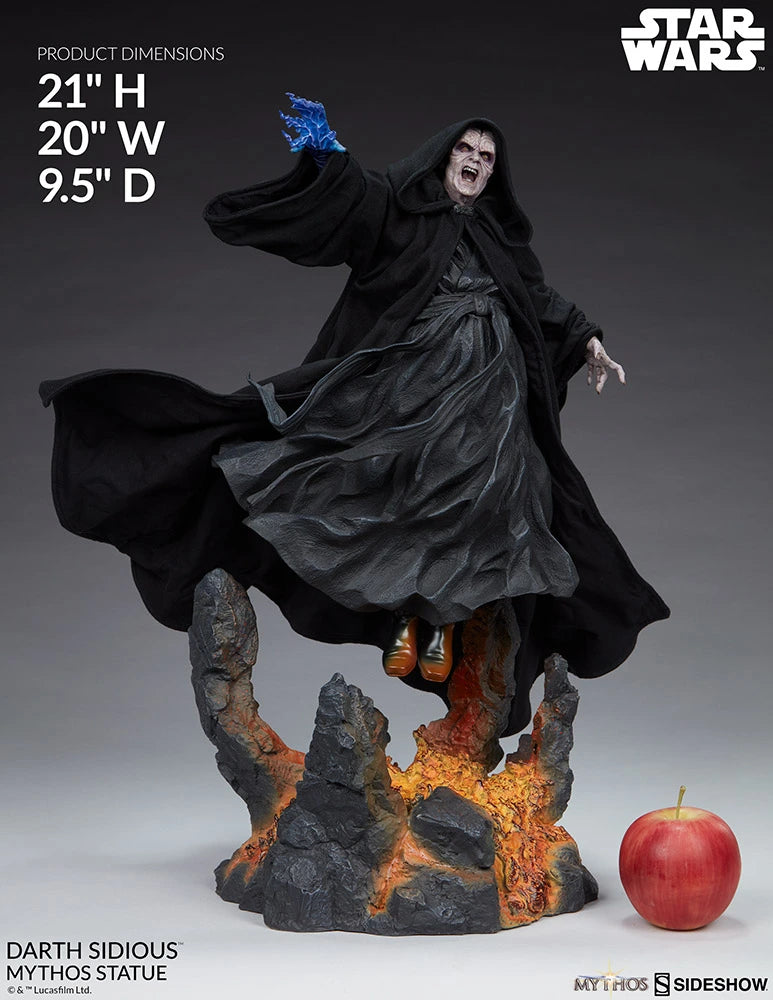 SIDESHOW DARTH SIDIOUS MYTHOS 300707 - Anotoys Collectibles
