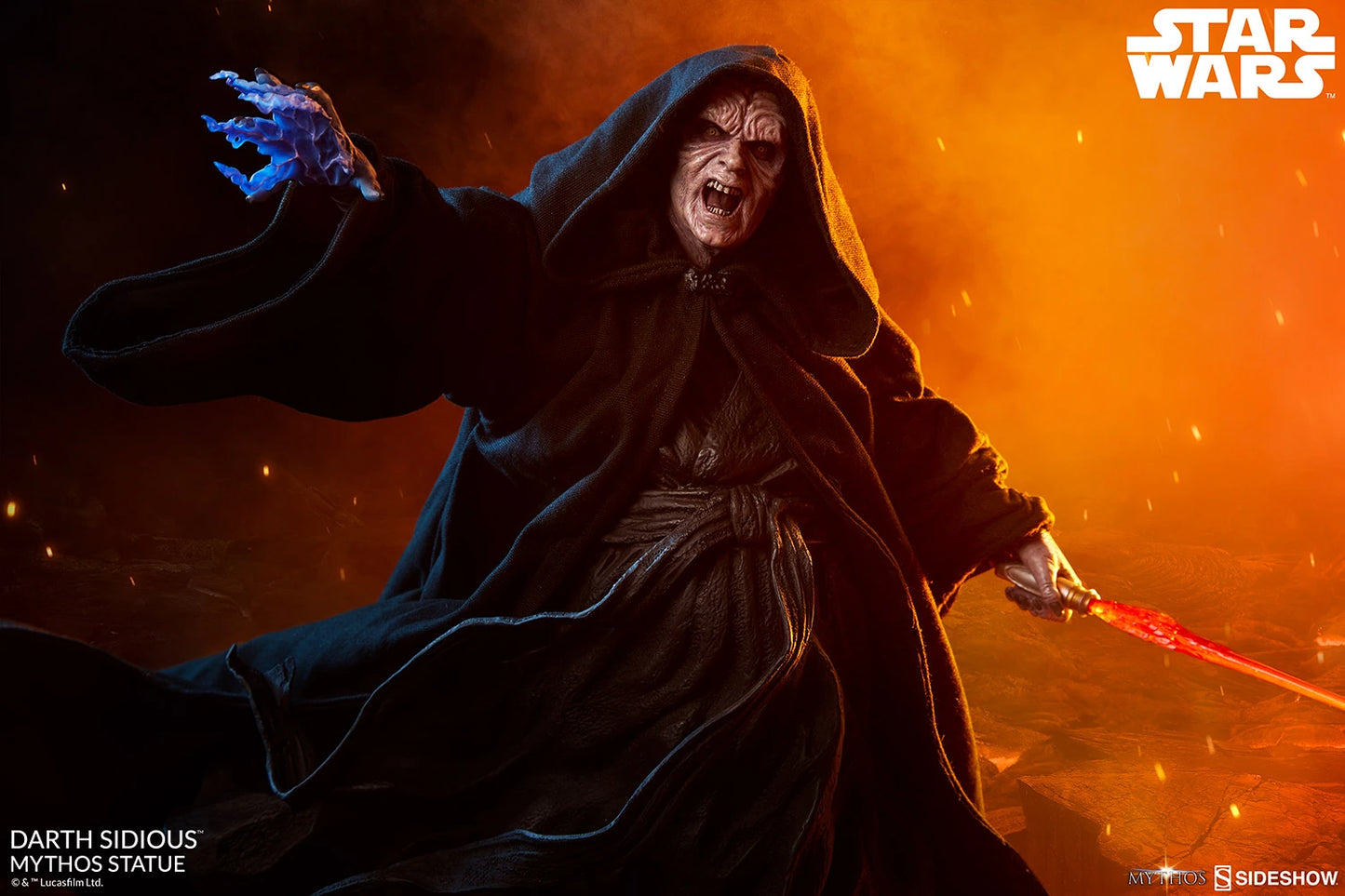 SIDESHOW DARTH SIDIOUS MYTHOS 300707 - Anotoys Collectibles