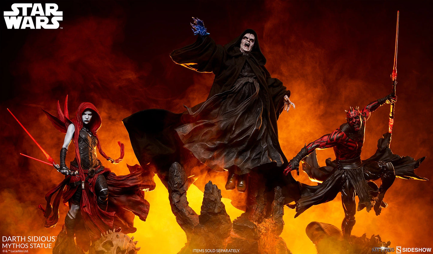 SIDESHOW DARTH SIDIOUS MYTHOS 300707 - Anotoys Collectibles