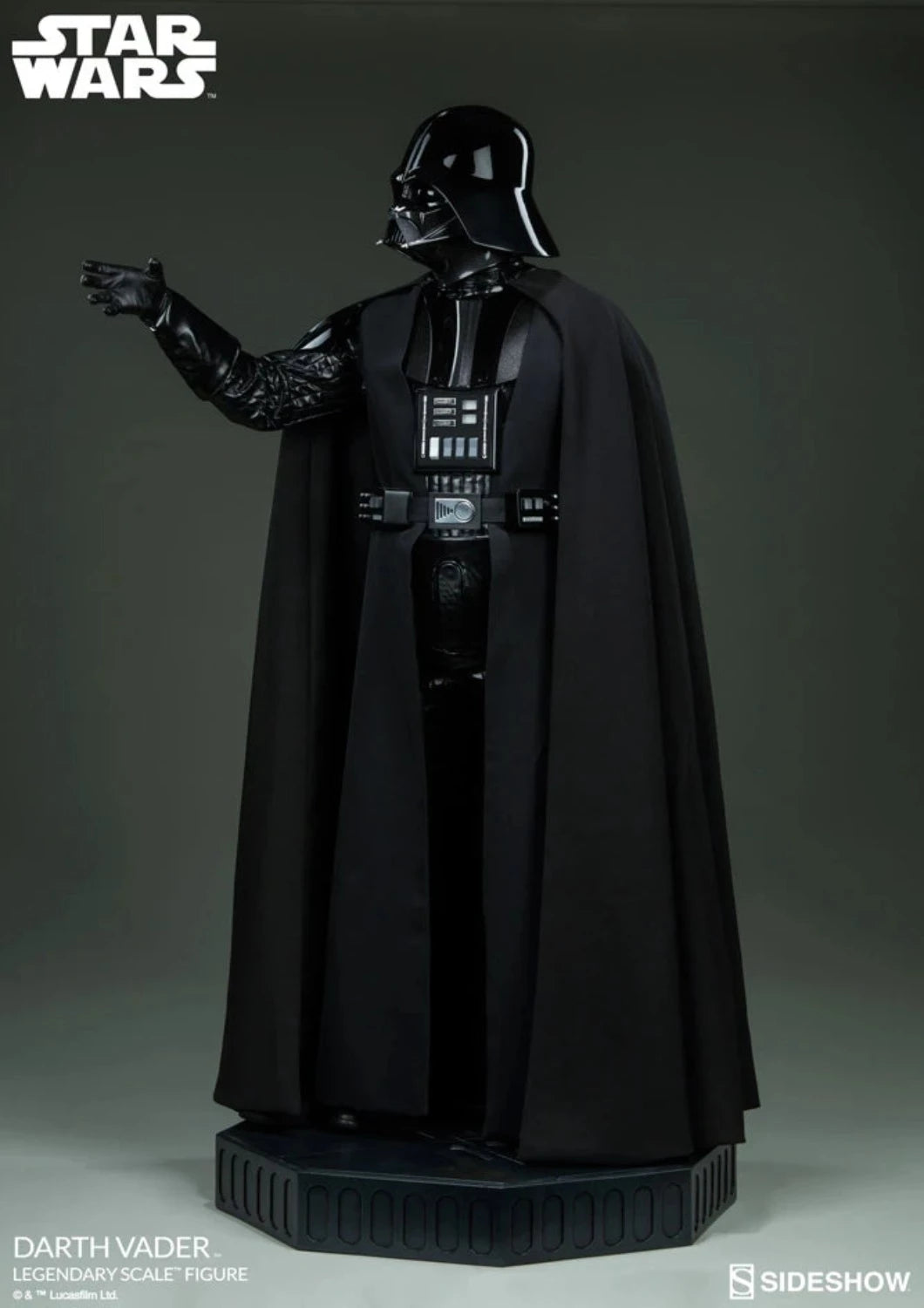 SIDESHOW DARTH VADER LEGENDARY 1/2 Scale - 400103 - Anotoys Collectibles