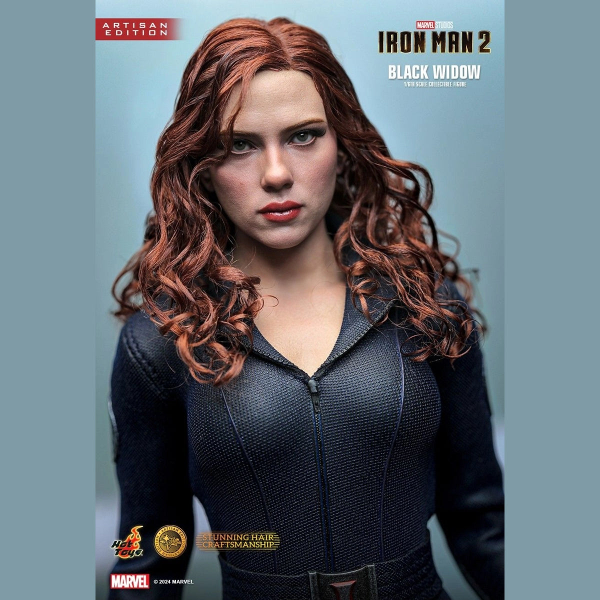 HOT TOYS MARVEL’S IRON MAN 2 - 1/6TH SCALE BLACK WIDOW (ARTISAN EDITION - MMS757AE - Anotoys Collectibles