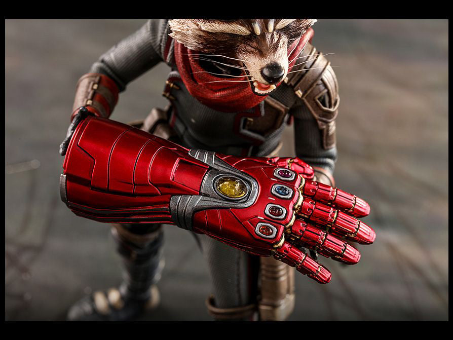 HOT TOYS MARVEL AVENGERS: ENDGAME ROCKET COLLECTIBLE FIGURE 1/6 MMS548 - Anotoys Collectibles