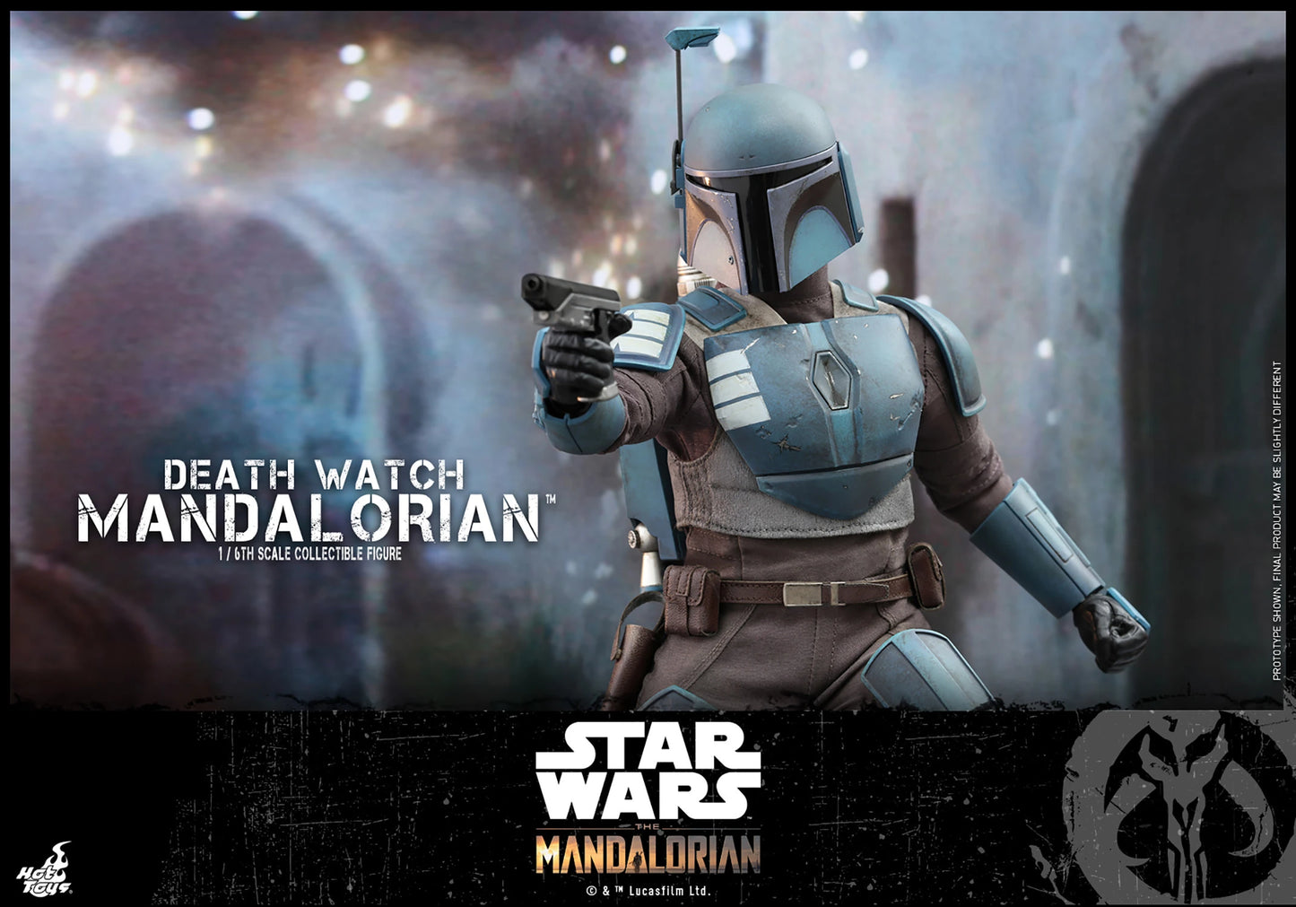 HOT TOYS STAR WARS THE MANDALORIAN DEATH WATCH MANDALORIAN 1/6 TMS026 - Anotoys Collectibles