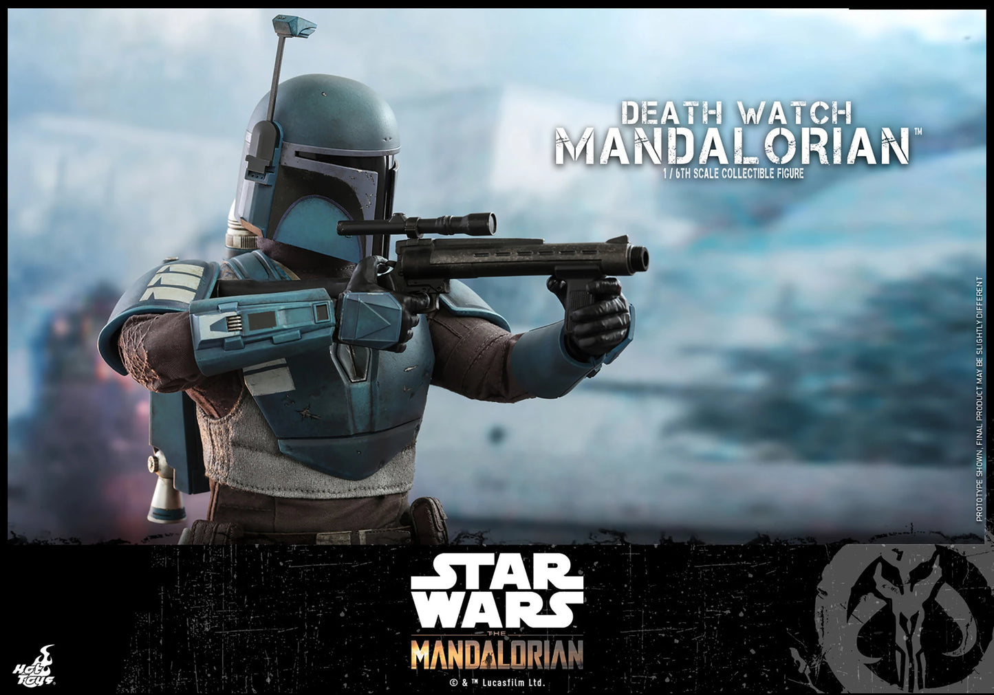 HOT TOYS STAR WARS THE MANDALORIAN DEATH WATCH MANDALORIAN 1/6 TMS026 - Anotoys Collectibles