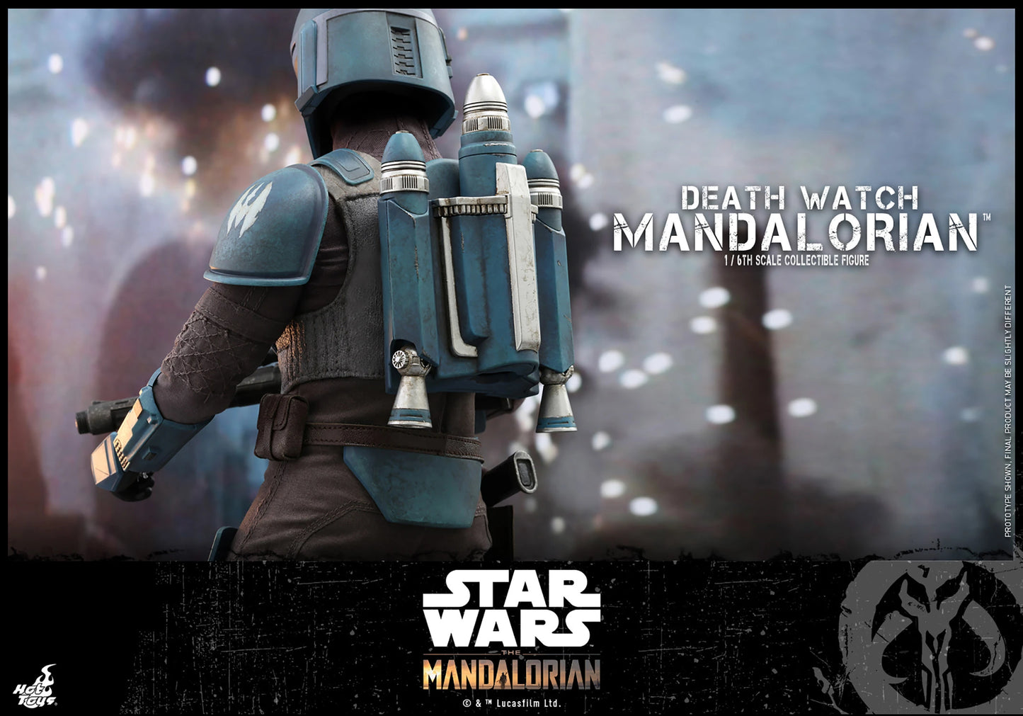 HOT TOYS STAR WARS THE MANDALORIAN DEATH WATCH MANDALORIAN 1/6 TMS026 - Anotoys Collectibles