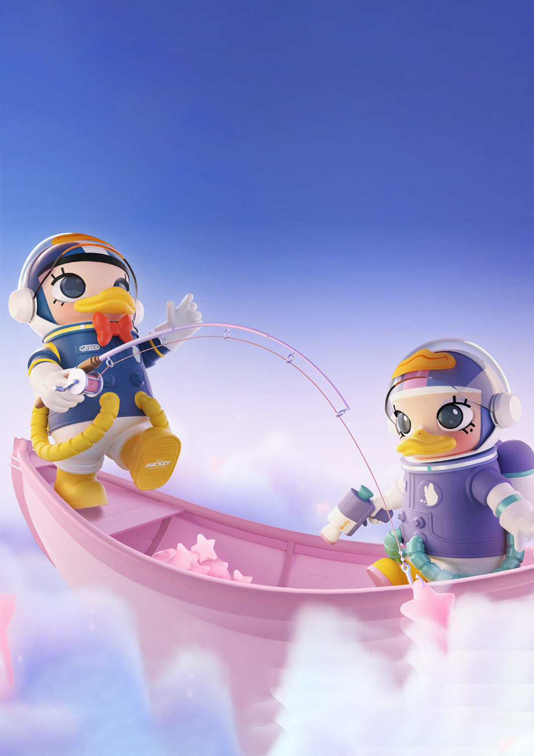 POP MART MEGA SPACE MOLLY 400% DONALD DUCK - Anotoys Collectibles
