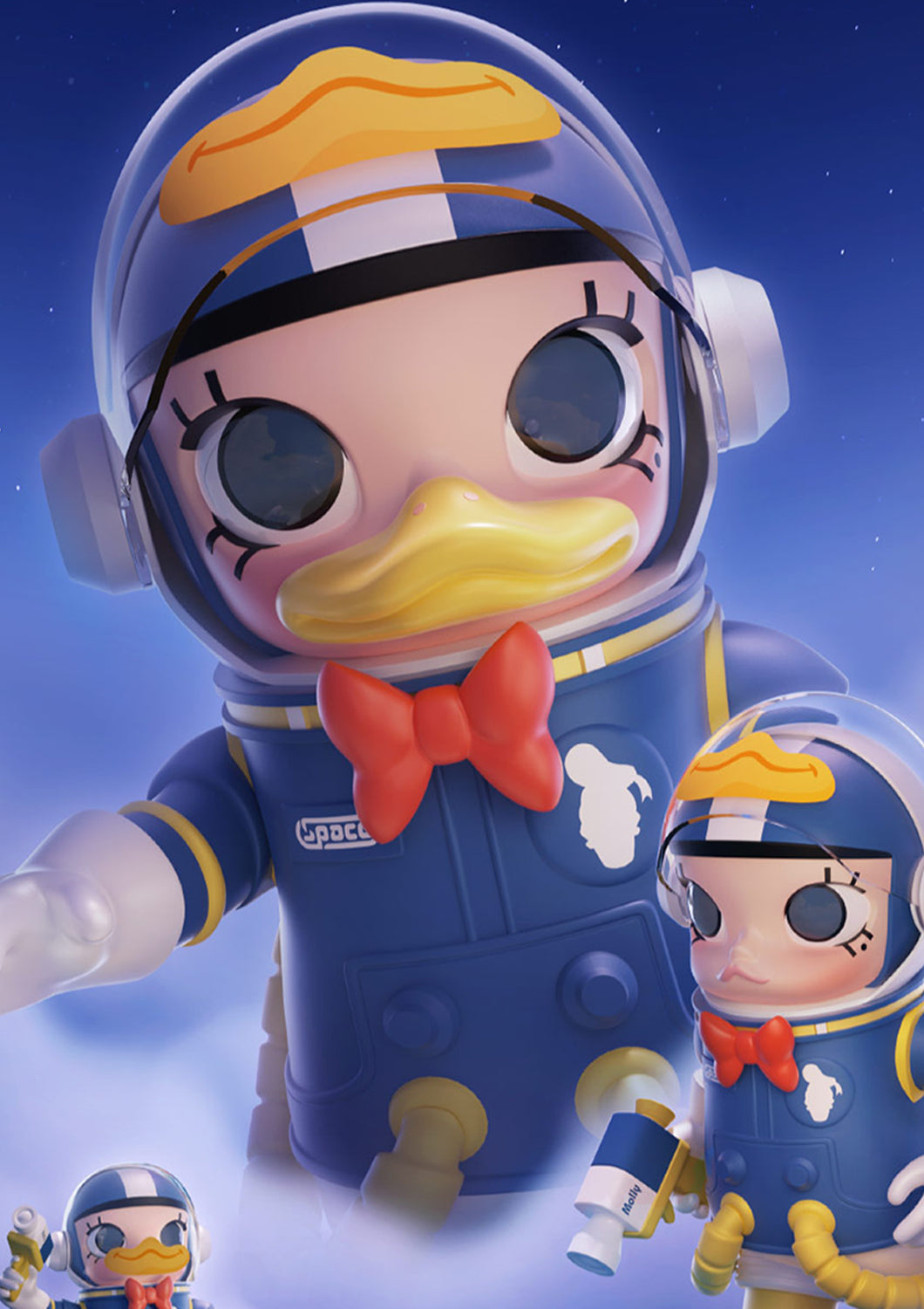 POP MART MEGA SPACE MOLLY 400% DONALD DUCK - Anotoys Collectibles