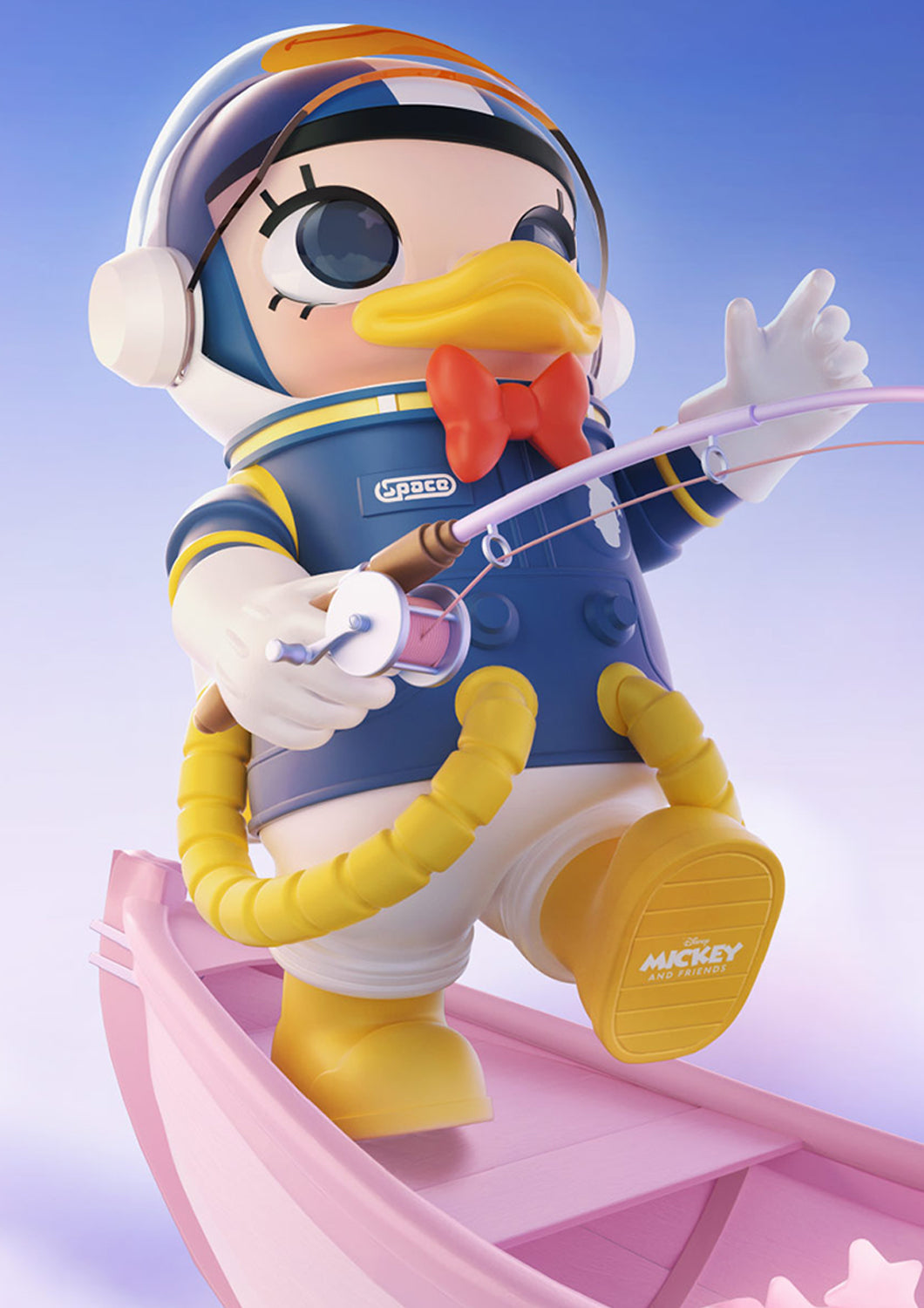 POP MART MEGA SPACE MOLLY 400% DONALD DUCK - Anotoys Collectibles