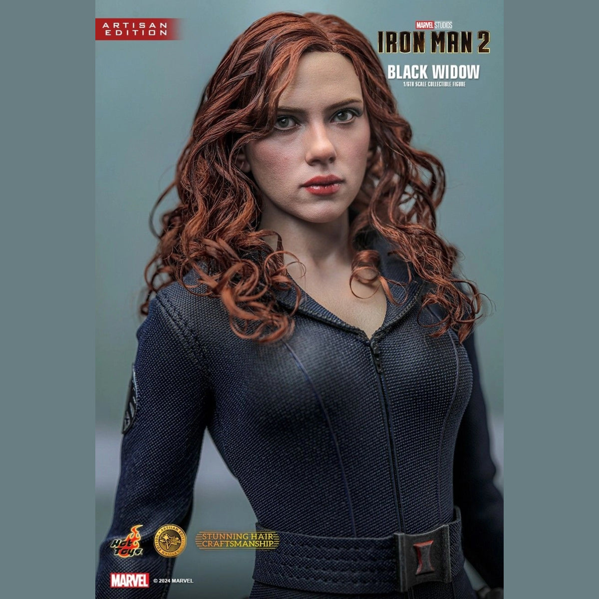 HOT TOYS MARVEL’S IRON MAN 2 - 1/6TH SCALE BLACK WIDOW (ARTISAN EDITION - MMS757AE - Anotoys Collectibles