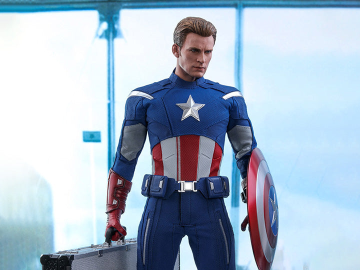 HOT TOYS AVENGERS MARVEL : ENDGAME CAPTAIN AMERICA (2012 VERSION) 1/6 MMS563 - Anotoys Collectibles