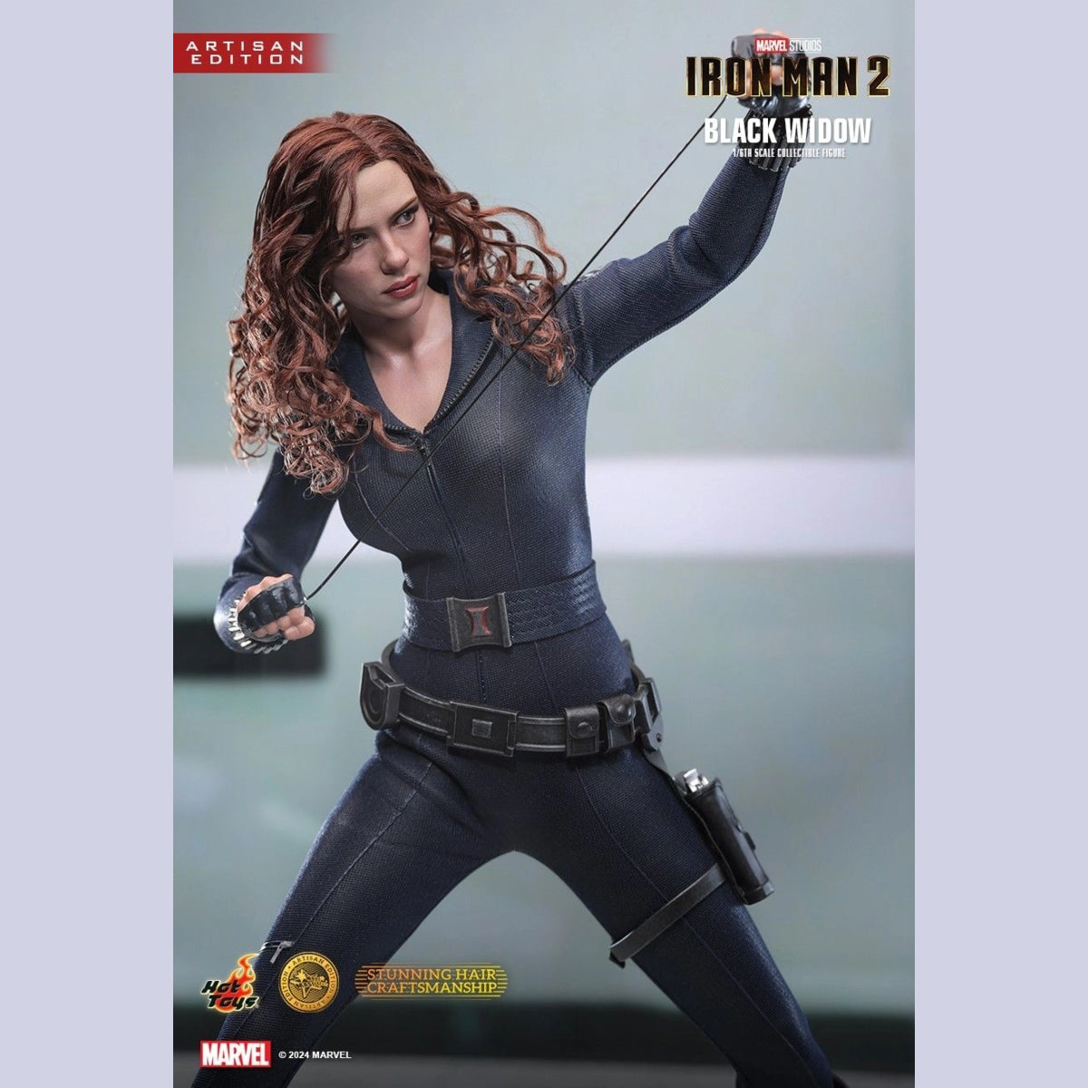 HOT TOYS MARVEL’S IRON MAN 2 - 1/6TH SCALE BLACK WIDOW (ARTISAN EDITION - MMS757AE - Anotoys Collectibles