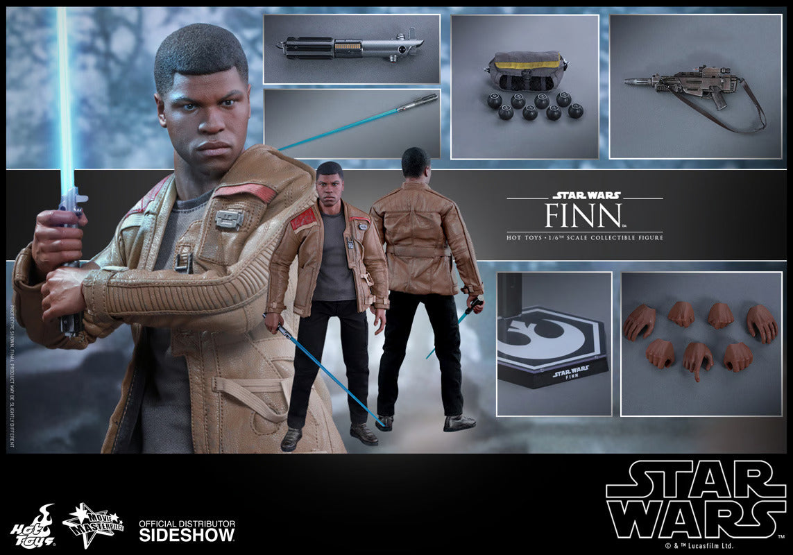 HOT TOYS STAR WARS EPISODE VII: THE FORCE AWAKENS - FINN 1/6 MMS345 - Anotoys Collectibles