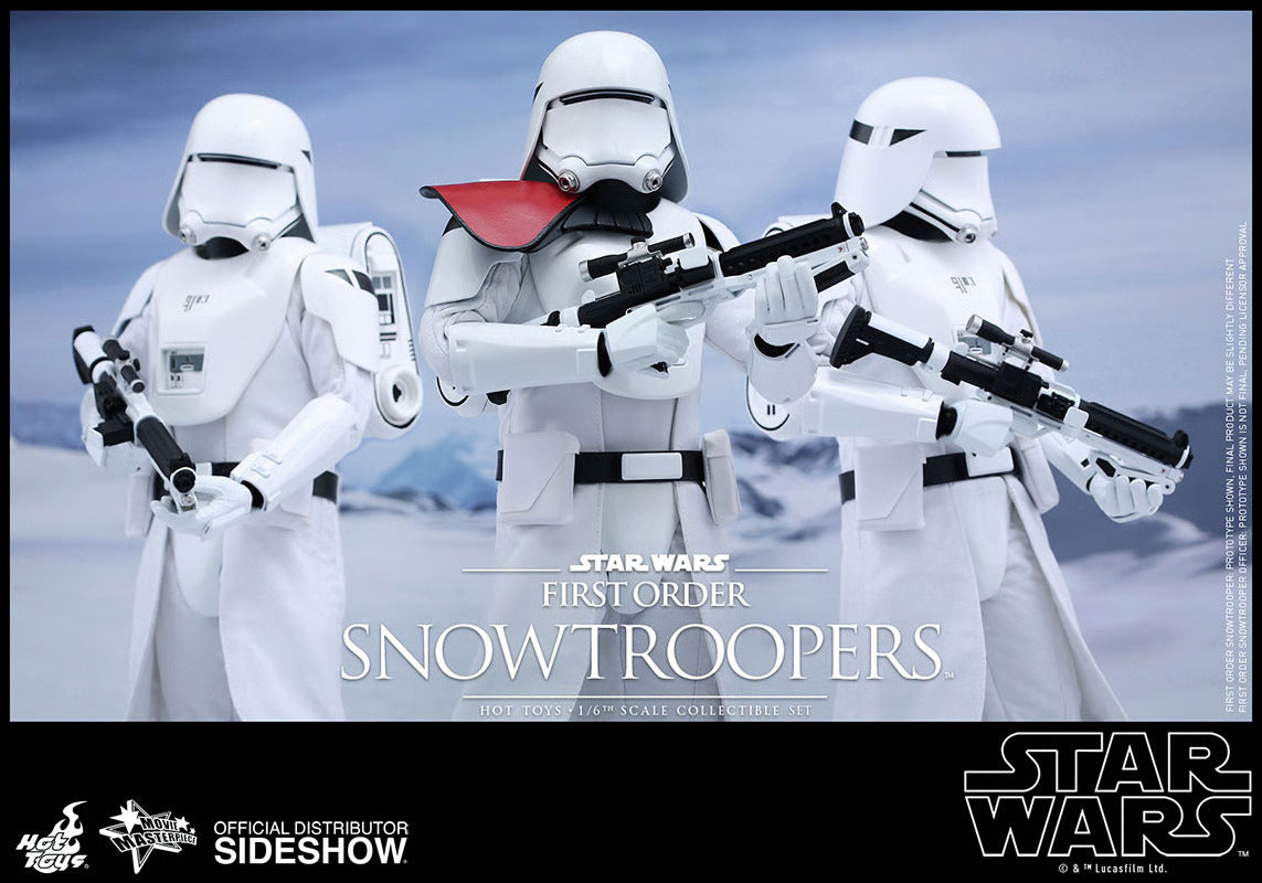 HOT TOYS STAR WARS EPISODE VII THE FORCE AWAKENS SNOWTROOPERS SET 1/6 SCALE - MMS323 - Anotoys Collectibles