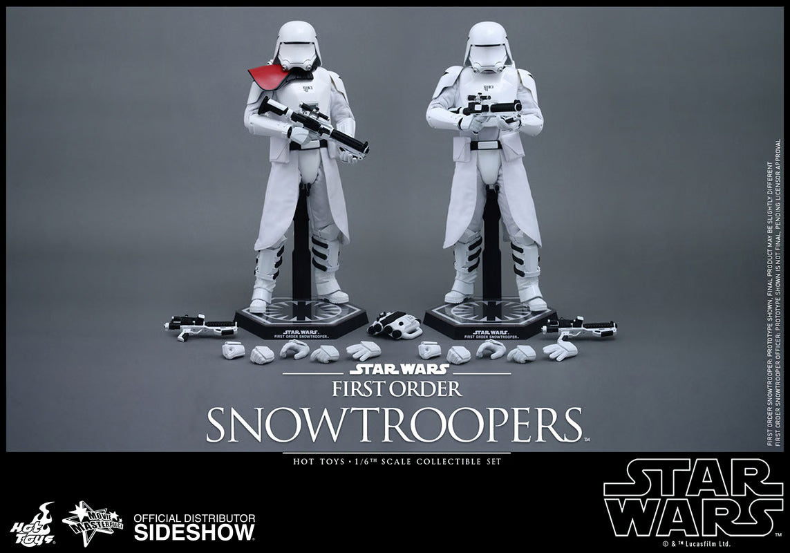 HOT TOYS STAR WARS EPISODE VII THE FORCE AWAKENS SNOWTROOPERS SET 1/6 SCALE - MMS323 - Anotoys Collectibles