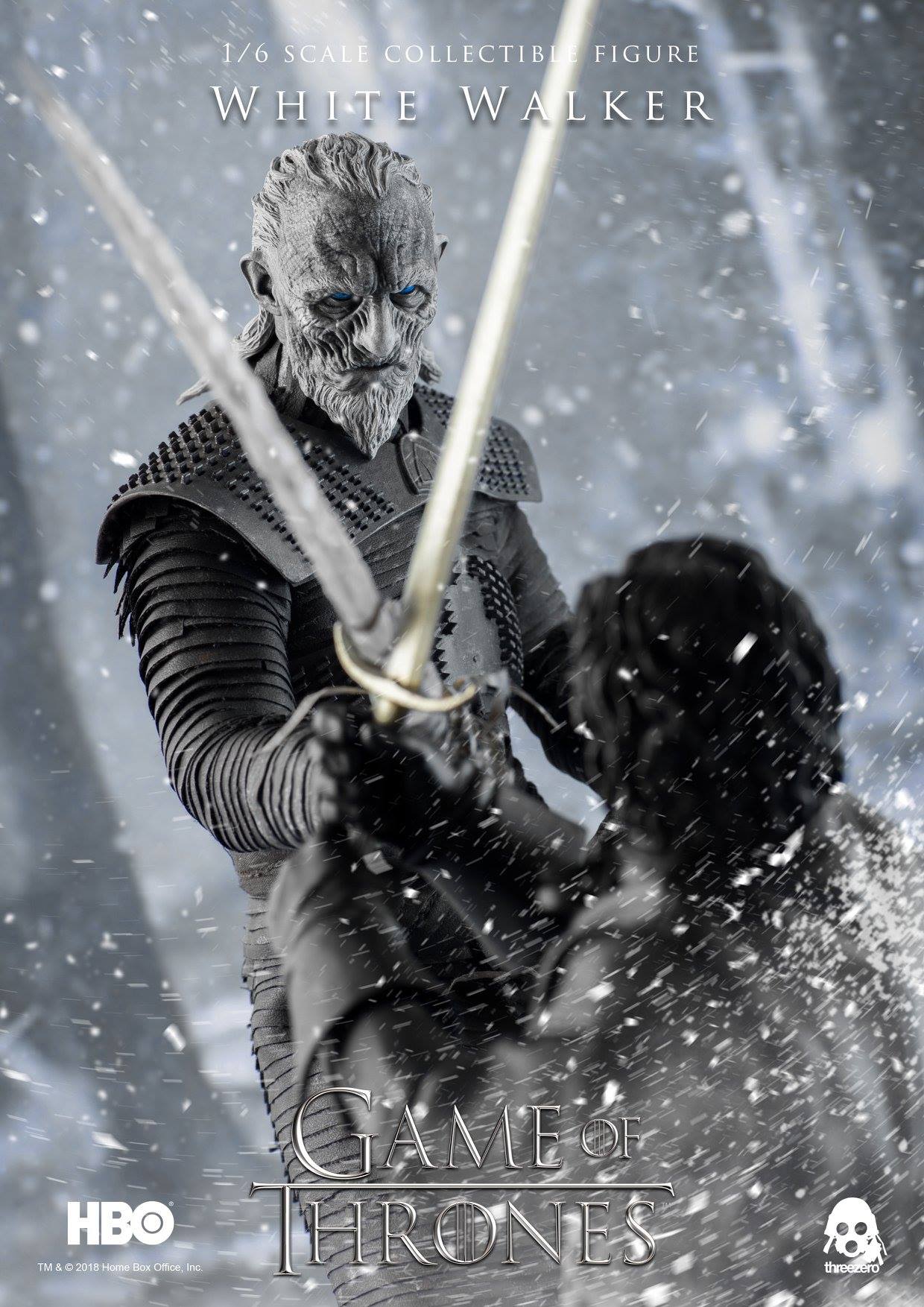 THREEZERO GAME OF THRONES: WHITE WALKER FIGURE 1/6 SCALE (REGULAR) 3Z0037 - Anotoys Collectibles